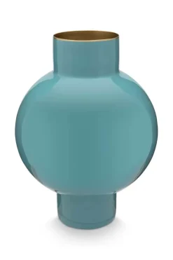 Pip Studio Metalen Vaas 24Cm Groen Online