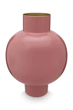 Pip Studio Metalen Vaas 42Cm Roze Outlet
