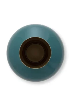 Pip Studio Metalen Vaas Donker 40 Cm Groen Clearance