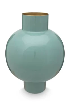 Pip Studio Metalen Vaas Licht 42Cm Groen Sale