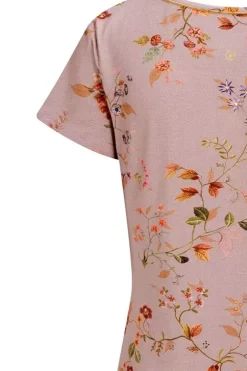 Pip Studio Nachthemd Korte Mouw Kawai Flower Licht Roze Discount