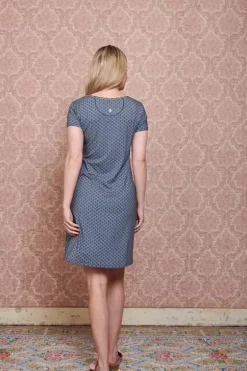 Pip Studio Nachthemd Korte Mouw Tegola Blauw Sale