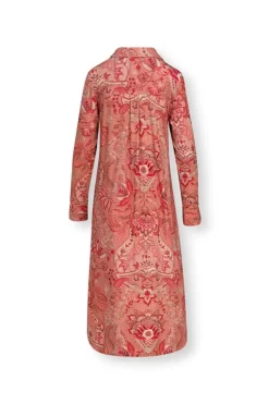 Pip Studio Nachthemd Lange Mouw Kyoto Festival Terra Roze Online
