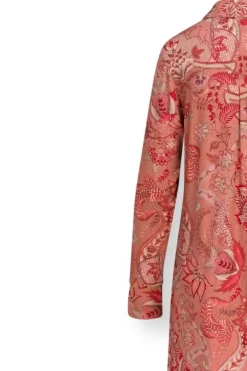 Pip Studio Nachthemd Lange Mouw Kyoto Festival Terra Roze Online