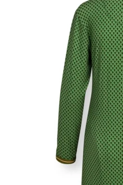 Pip Studio Nachthemd Lange Mouw Suki Donkergroen Discount