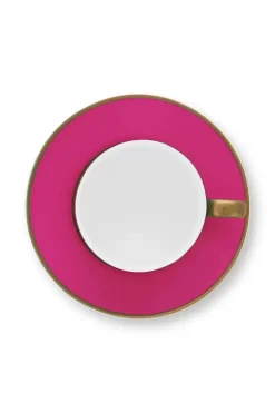 Pip Studio Pip Chique Cappuccino Kop & Schotel Roze New
