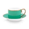 Pip Studio Pip Chique Espresso Kop & Schotel Groen