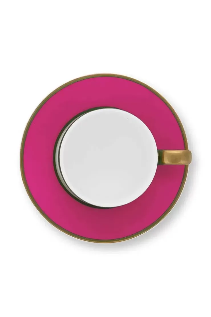 Pip Studio Pip Chique Espresso Kop & Schotel Roze Clearance