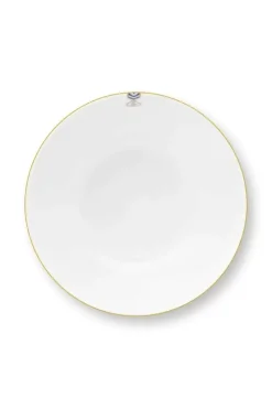 Pip Studio Pip Chique Stripes Kom Roze/Groen 15.5Cm Clearance