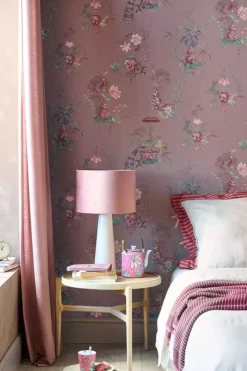 Pip Studio Chinese Porcelain Vinylbehang Mauve Paars