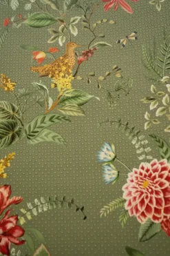 Pip Studio Floris Vliesbehang Groen New