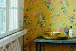 Pip Studio Floris Vliesbehang Geel Outlet