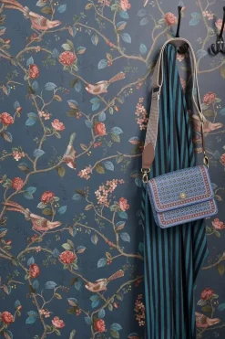 Pip Studio Good Nightingale Vliesbehang Donker Blauw