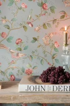 Pip Studio Good Nightingale Vliesbehang Licht Blauw/ Grijs Outlet