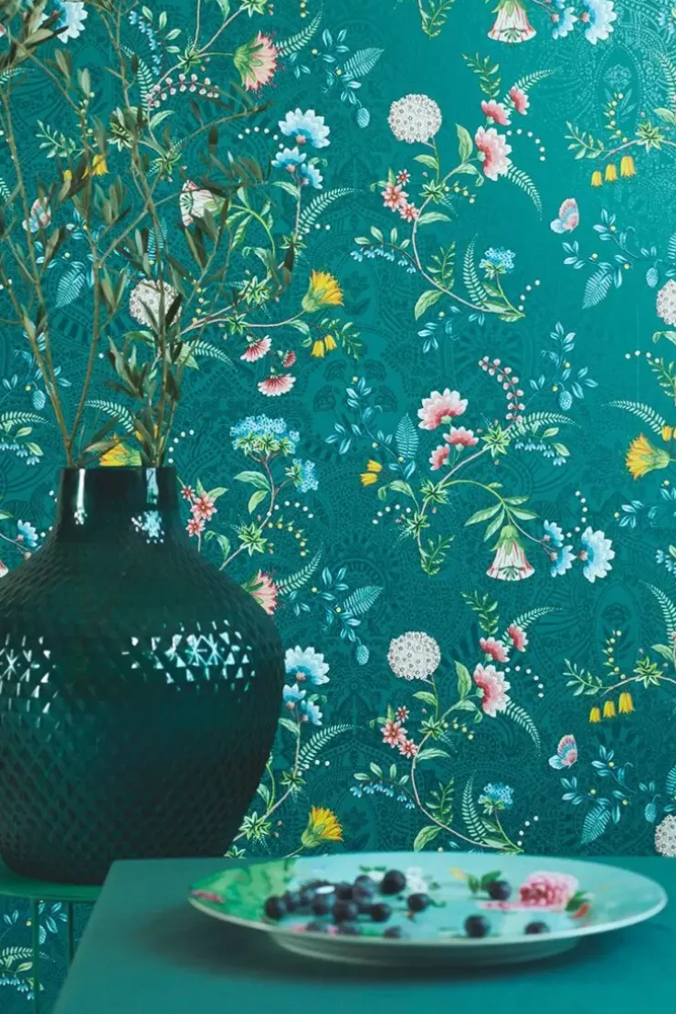 Pip Studio La Majorelle Vliesbehang Donker Blauw New