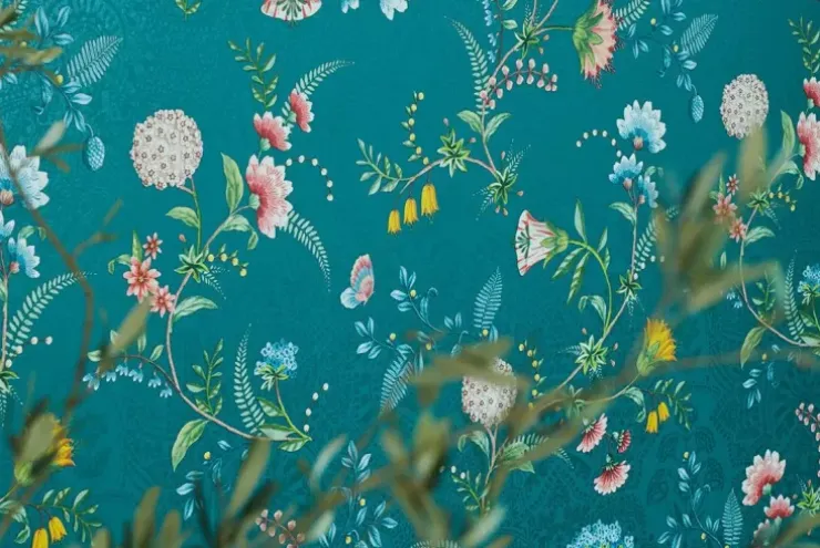 Pip Studio La Majorelle Vliesbehang Donker Blauw New