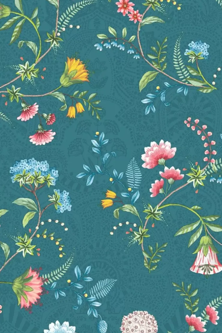 Pip Studio La Majorelle Vliesbehang Donker Blauw New