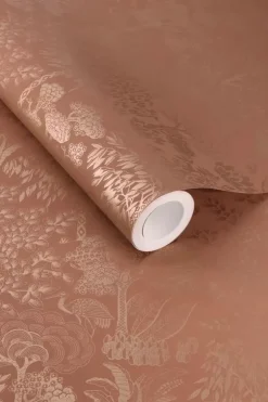 Pip Studio Origami Tree Vliesbehang /Rose Goud Terra New