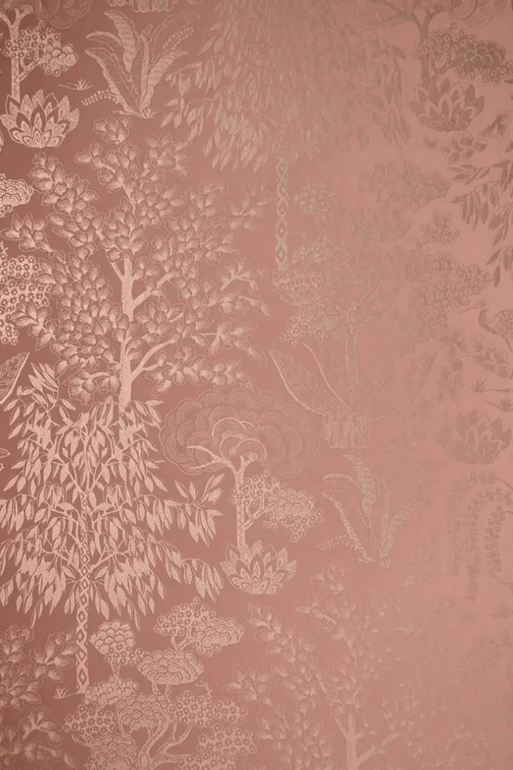 Pip Studio Origami Tree Vliesbehang /Rose Goud Terra New