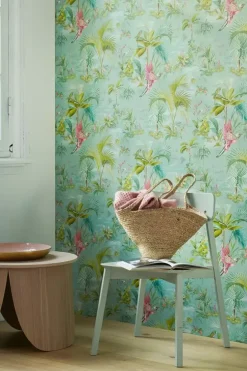 Pip Studio Palm Scene Vliesbehang Blauw Discount