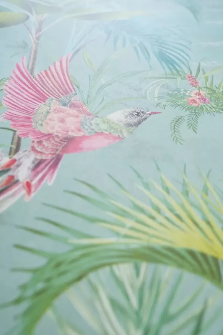 Pip Studio Palm Scene Vliesbehang Blauw Discount