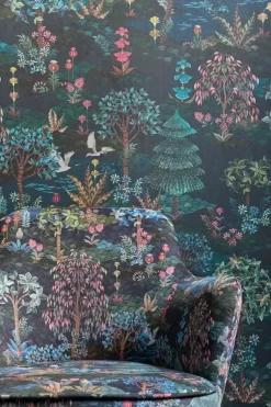 Pip Studio Pip Garden Infinito Wallpower Donker Blauw Clearance