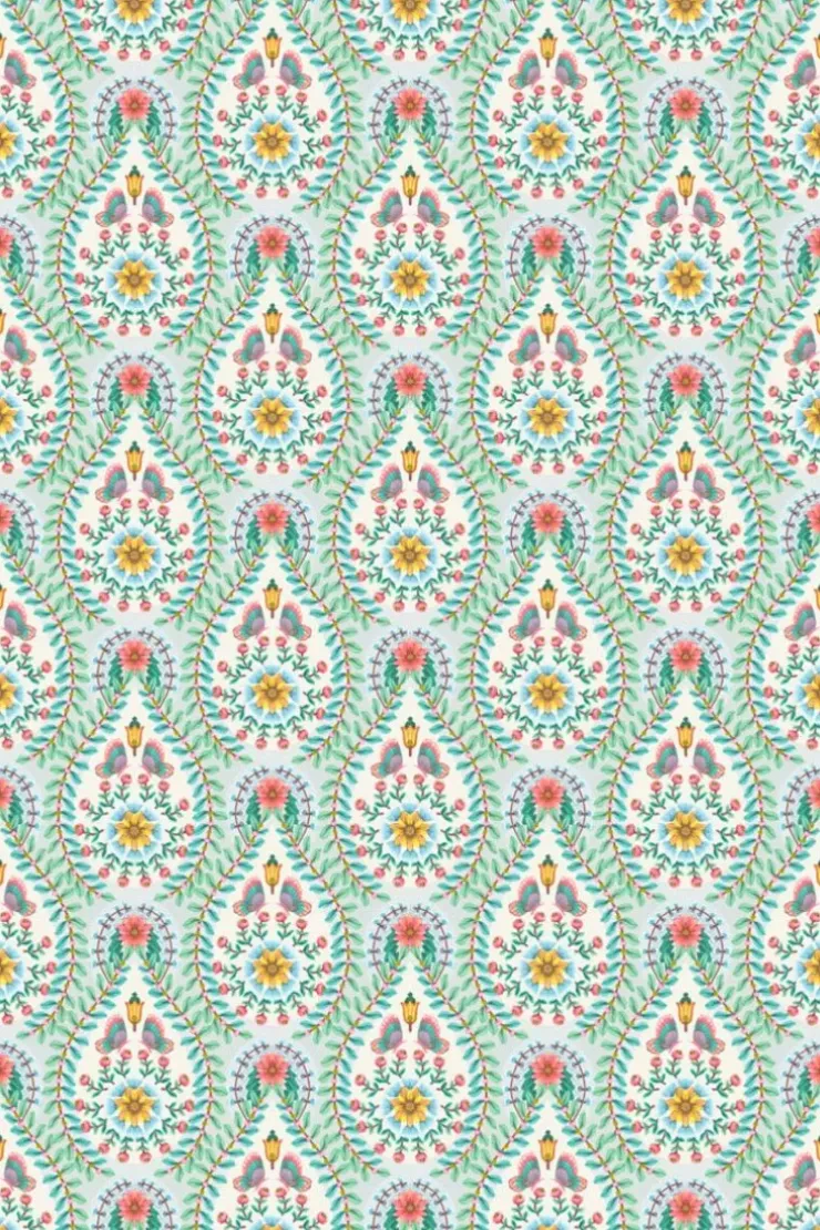 Pip Studio Raindrops Vliesbehang Wit Discount