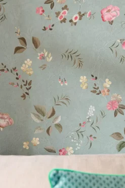 Pip Studio Tokyo Blossom Vliesbehang Jade Groen