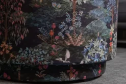 Pip Studio Poef Large Pip Garden Donkerblauw New