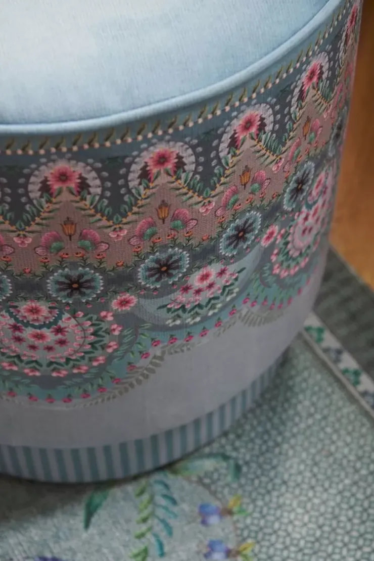 Pip Studio Poef Medium Majorelle Blauw New