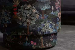 Pip Studio Poef Medium Pip Garden Donkerblauw Clearance