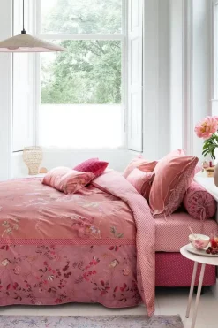 Pip Studio Rechthoekig Sierkussen Lang Tokyo Bouquet /Terra Roze Sale