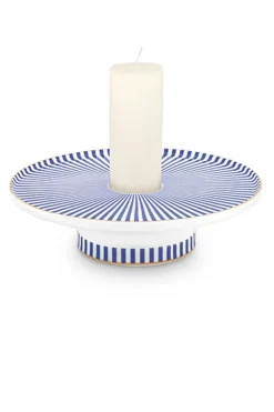 Pip Studio Royal Stripes Kaarshouder 13 Cm Blauw Online