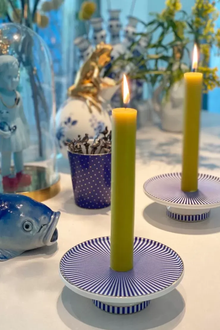 Pip Studio Royal Stripes Kaarshouder 13 Cm Blauw Online