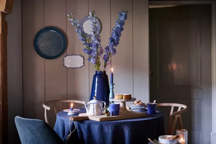 Pip Studio Royal Stripes Kaarshouder 13 Cm Blauw Online