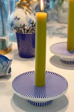 Pip Studio Royal Stripes Kaarshouder 13 Cm Blauw Online