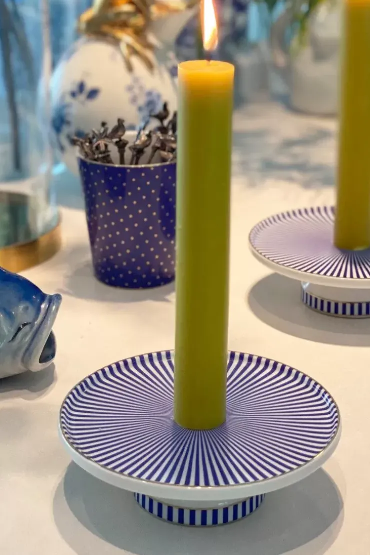 Pip Studio Royal Stripes Kaarshouder 13 Cm Blauw Online