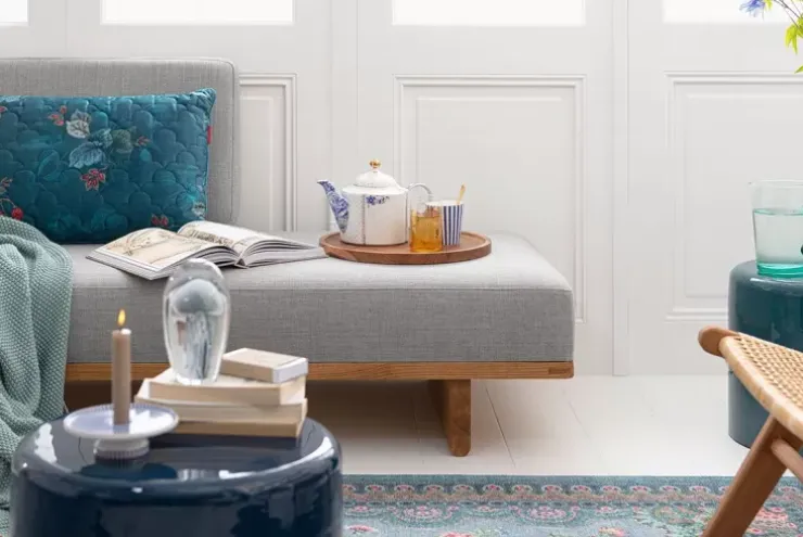 Pip Studio Royal Stripes Kaarshouder 13 Cm Blauw Online