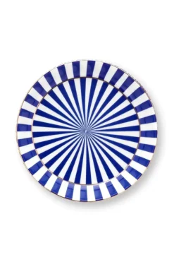 Pip Studio Royal Stripes Mok & Theetip Blauw Hot