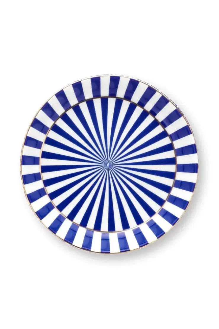 Pip Studio Royal Stripes Mok & Theetip Blauw Hot