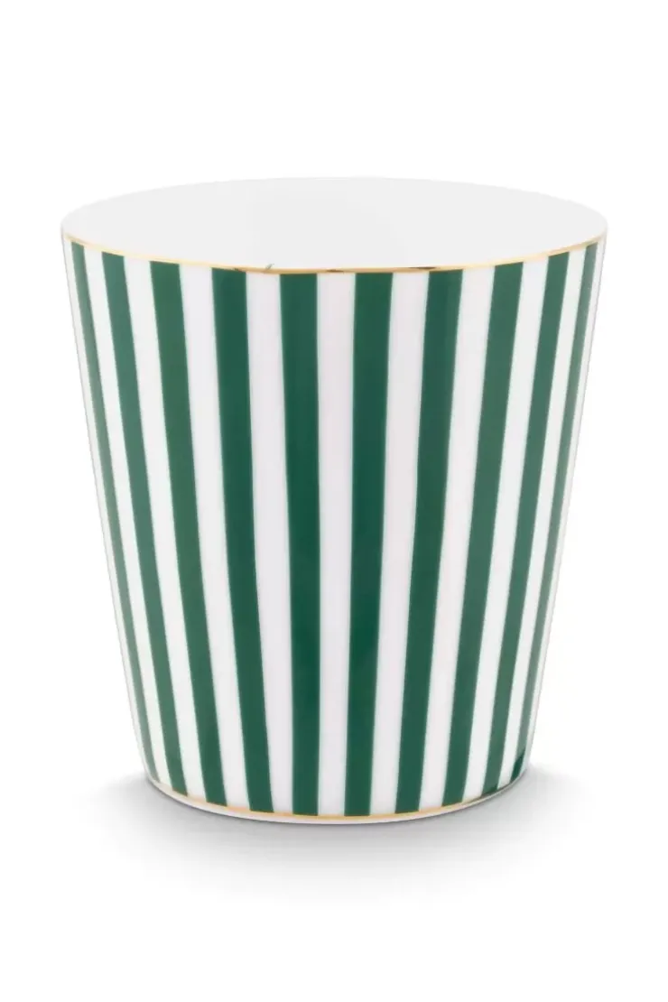 Pip Studio Royal Stripes Mok & Theetip Groen Discount