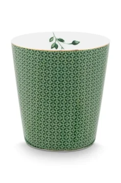 Pip Studio Royal Stripes Mok Tegels & Theetip Groen Best