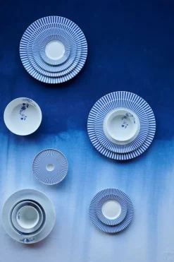 Pip Studio Royal Stripes Ontbijtbord 21 Cm Blauw Hot