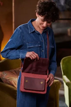 Pip Studio Schoudertas Kyoto Festival Donker Roze Outlet