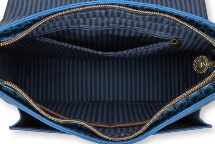 Pip Studio Schoudertas Kyoto Festival Blauw Clearance