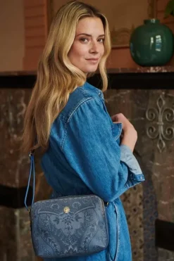 Pip Studio Schoudertas Medium Kyoto Festival Blauw Outlet