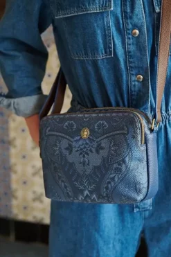 Pip Studio Schoudertas Medium Kyoto Festival Blauw Outlet