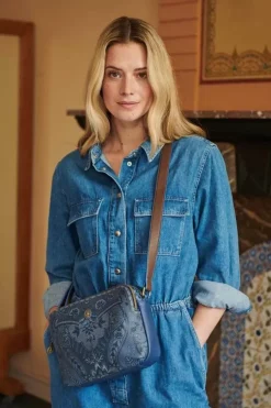 Pip Studio Schoudertas Medium Kyoto Festival Blauw Outlet