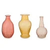 Pip Studio Set/3 Vazen Glas M Roze