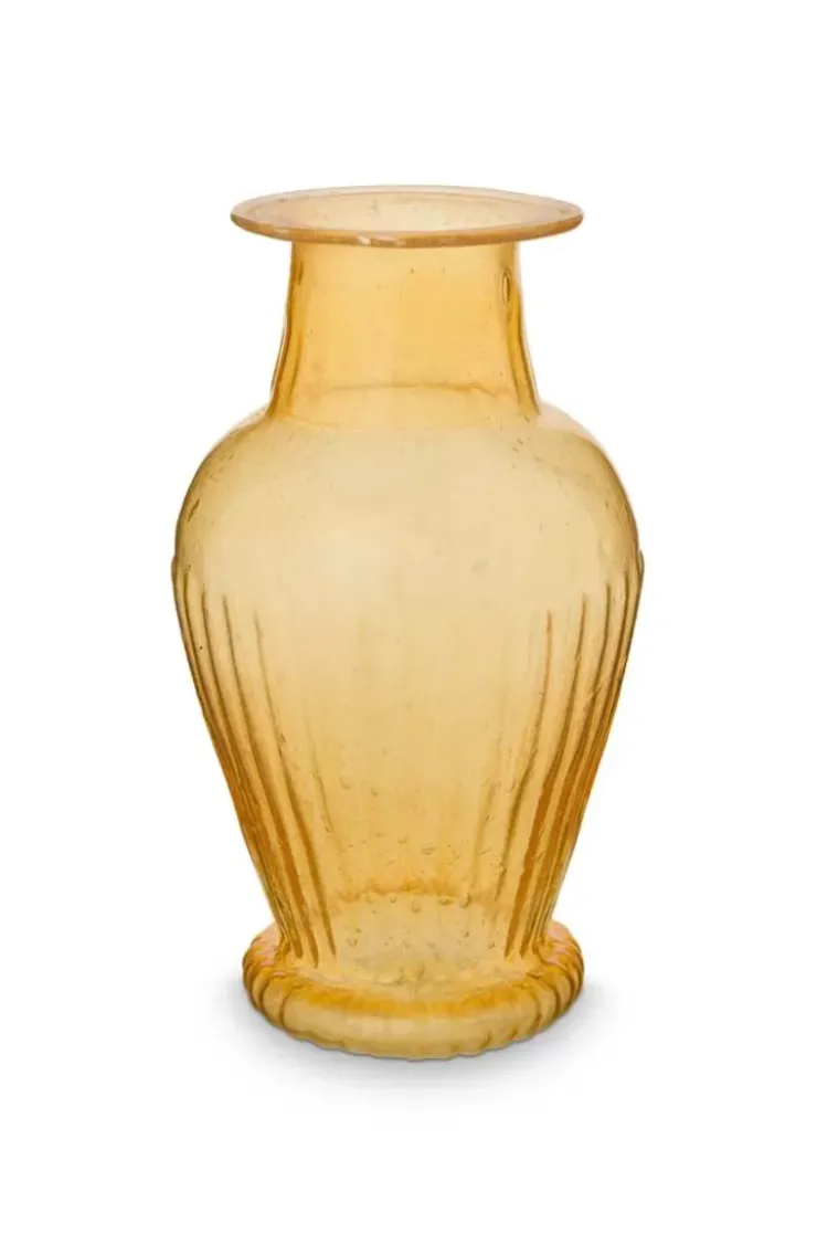 Pip Studio Set/3 Vazen Glas M Roze